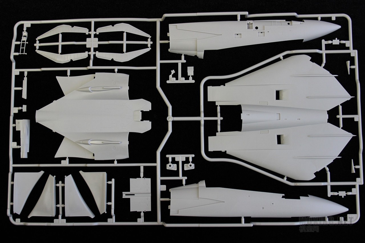 [开盒简评]田宫-1/48格鲁曼F-14A 雄猫 舰载重型战斗机(61114)