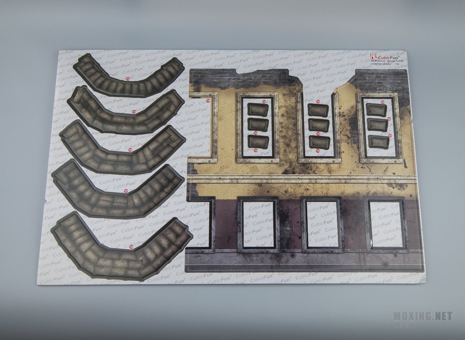 [ģ](Cubic Fun)-1/35 T34/85 3Dƴ峡(JS4202H)