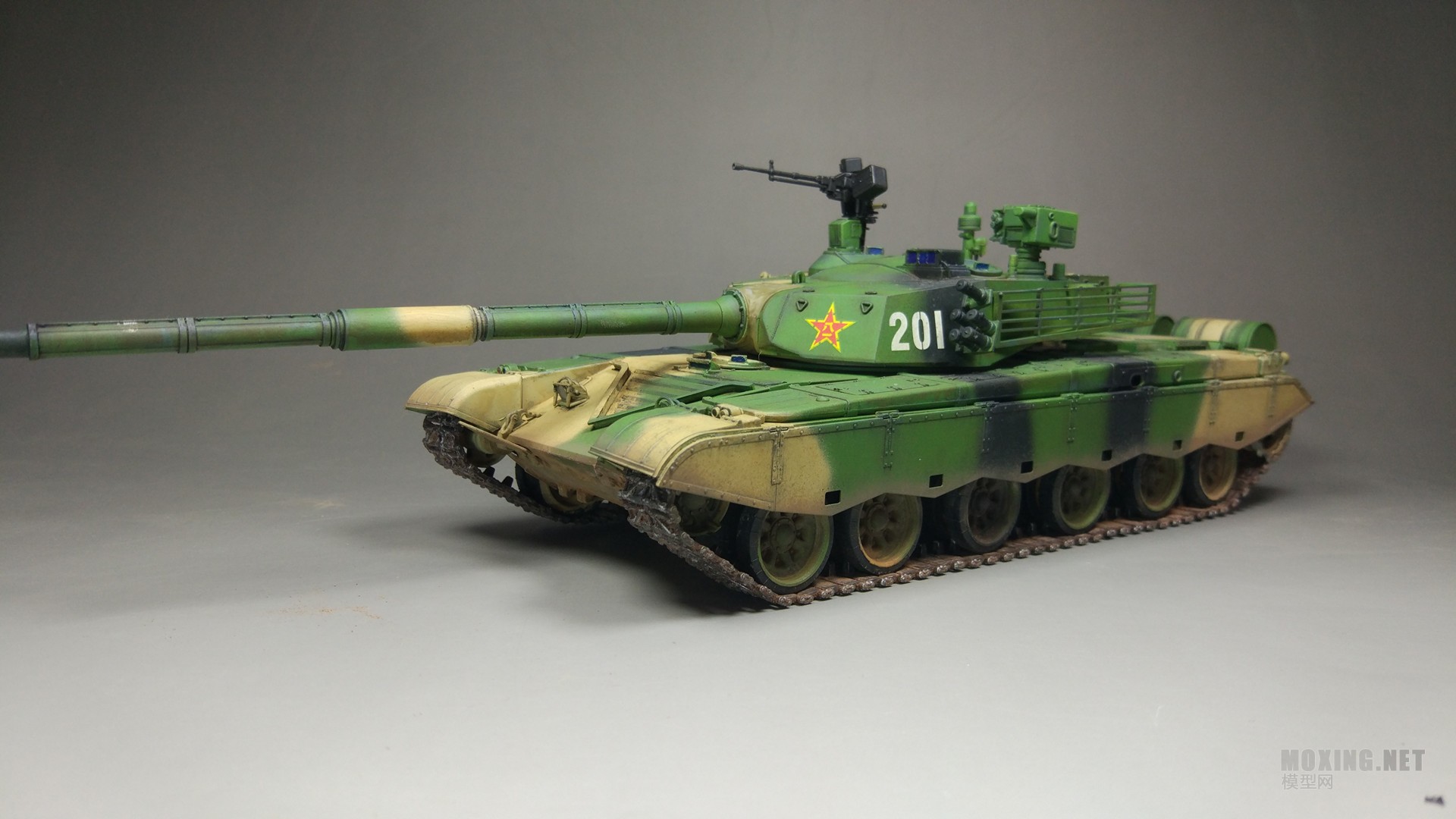 铁甲威龙 解放军99式主战坦克 - 坦克及装甲车辆展示区 - 模型网论坛