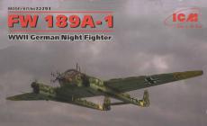 [开盒简评]ICM(72293)-1/72德国FW 189 A-1