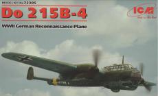 [开盒简评]ICM(72305)-1/72德国Dornier(道尼尔)215B-4侦察机