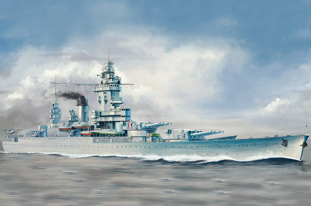 HOBBYBOSS新品(86507)-1/350法国海军 斯特拉斯堡 号战列舰
