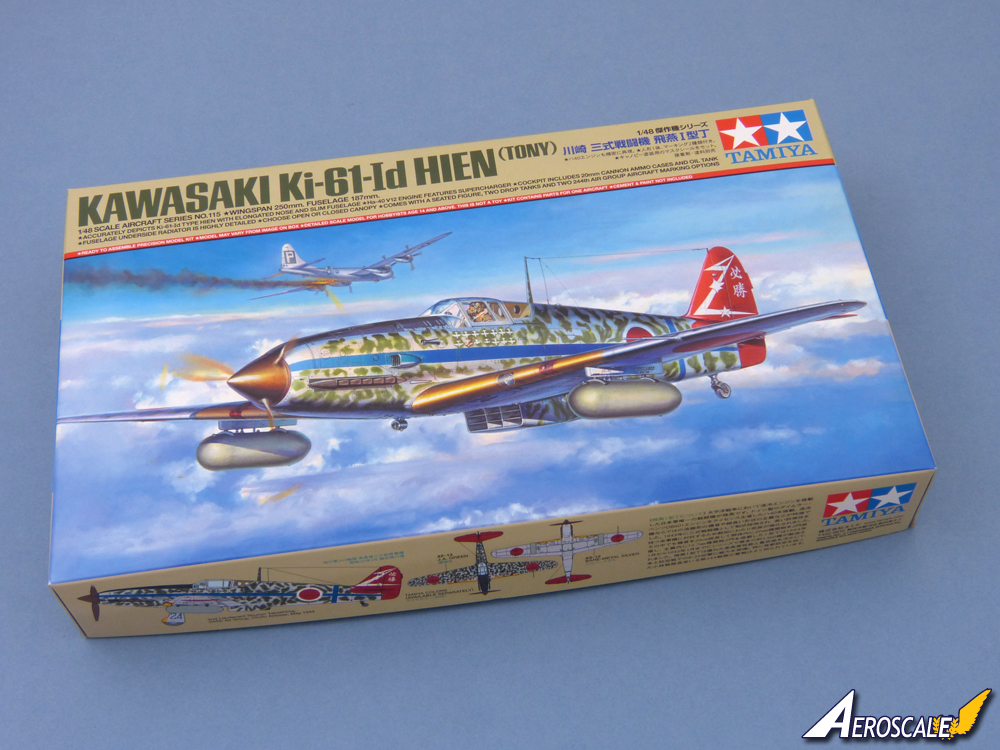 [开盒简评]田宫(61115)-1/48 川崎三式战斗机 飞燕I型丁