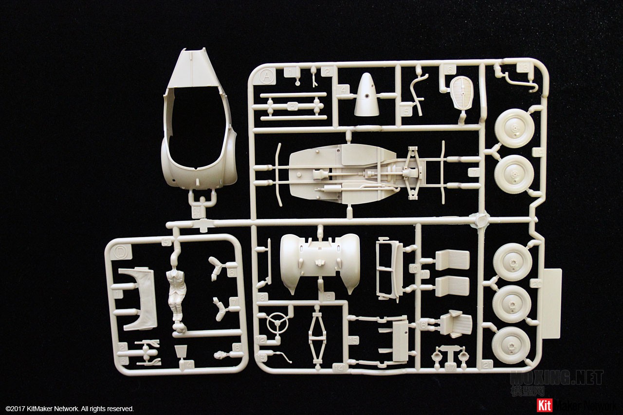 [开盒简评]田宫(61116)-1/48日本Ki-84四式战斗机 疾风 和95式小型汽车 黑钢 情景套装