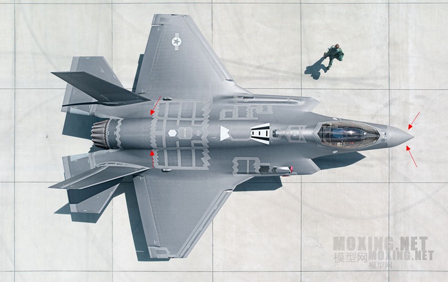 [模型网对比评测]MENG(LS-007) VS 小鹰(80103)-1/48美国F-35A