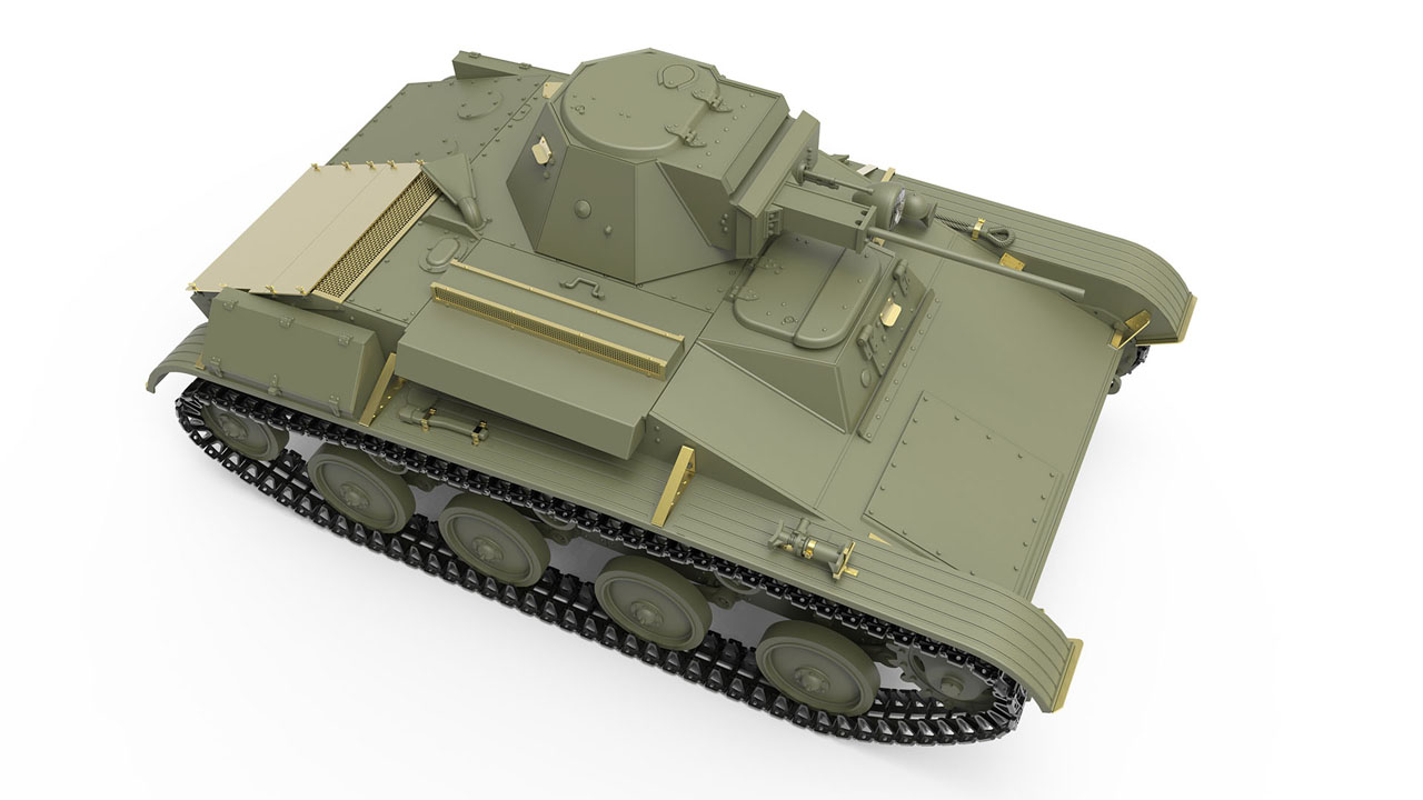 MiniArt新品(35215)-1/35苏联T-60轻型坦克(早期型全内构)