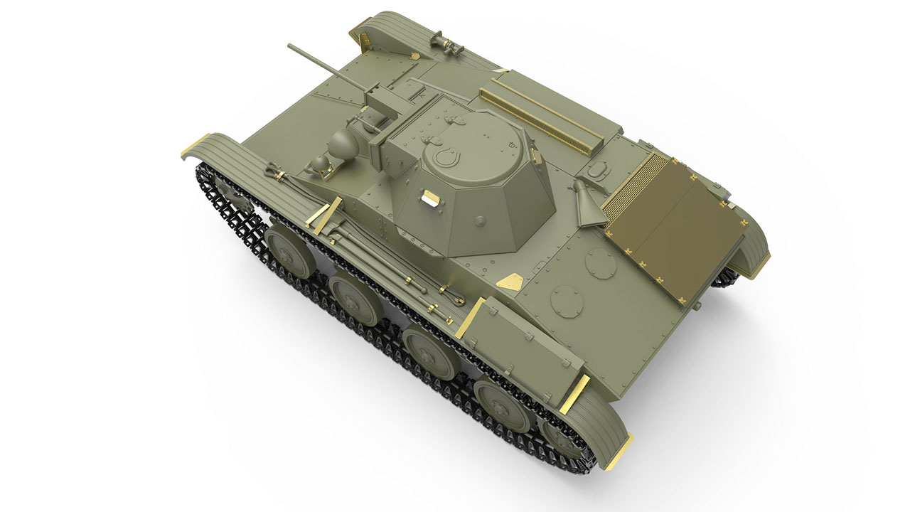 MiniArt新品(35215)-1/35苏联T-60轻型坦克(早期型全内构)