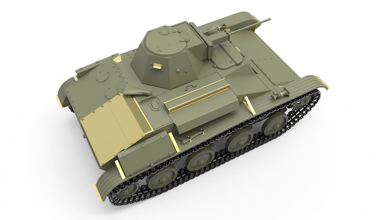 MiniArt新品(35215)-1/35苏联T-60轻型坦克(早期型全内构)