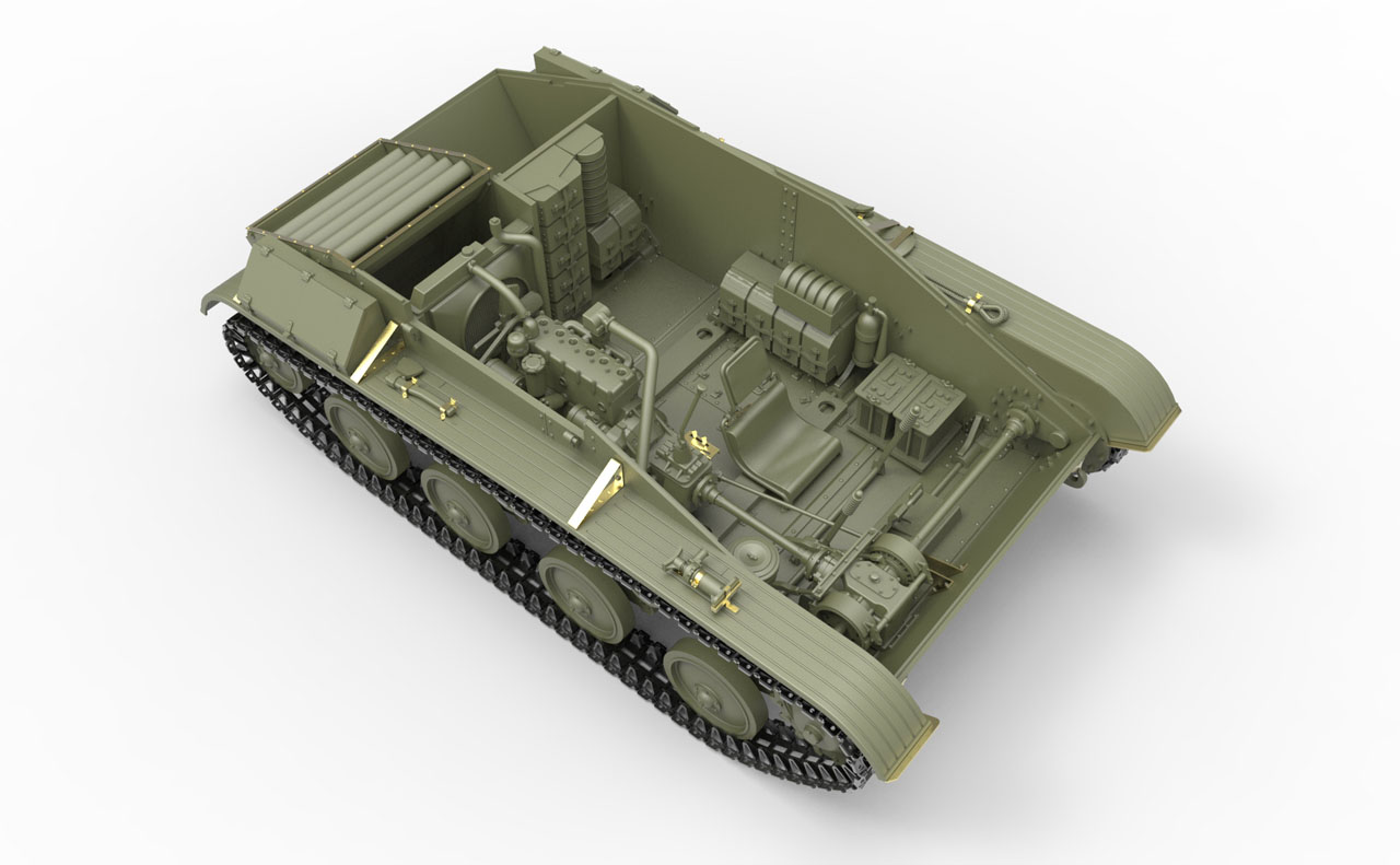 MiniArt新品(35215)-1/35苏联T-60轻型坦克(早期型全内构)