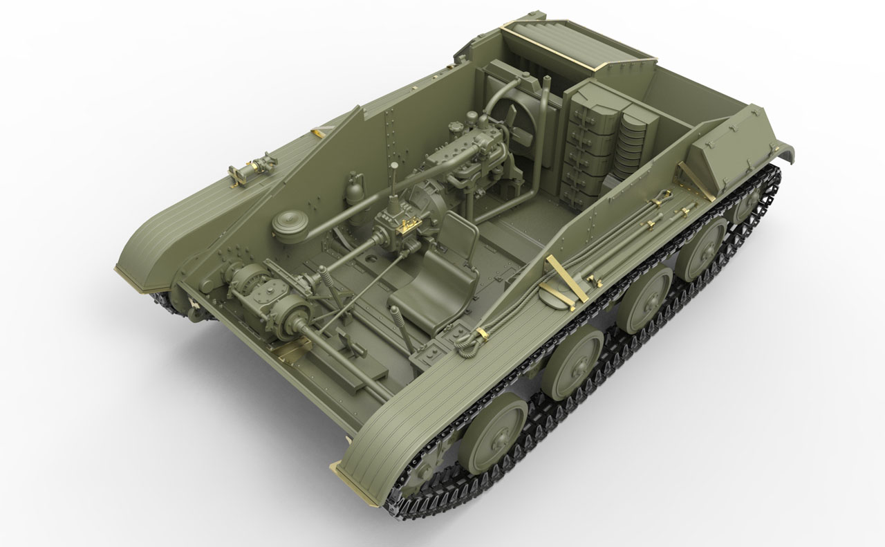 MiniArt新品(35215)-1/35苏联T-60轻型坦克(早期型全内构)