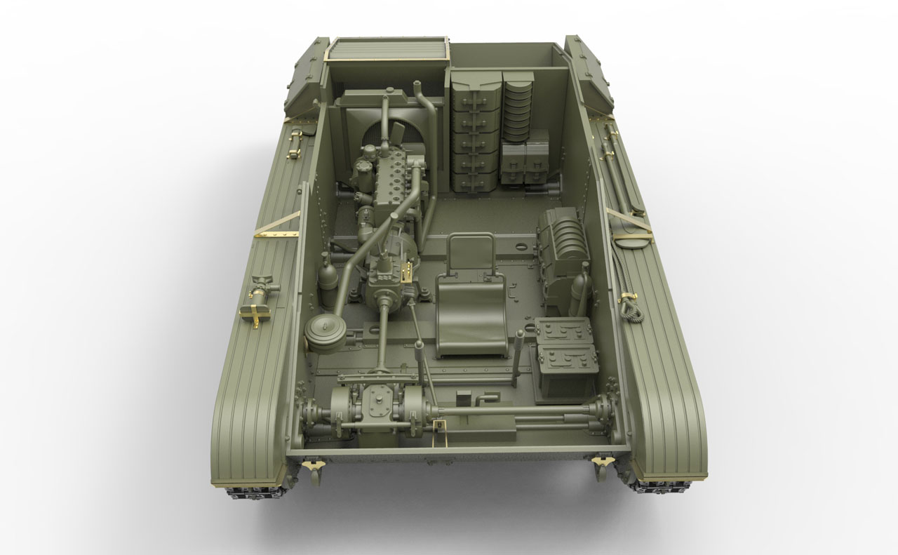 MiniArt新品(35215)-1/35苏联T-60轻型坦克(早期型全内构)