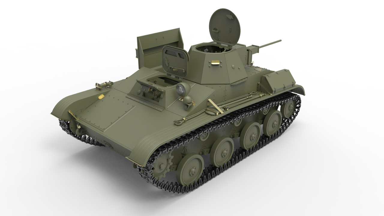 MiniArt新品(35215)-1/35苏联T-60轻型坦克(早期型全内构)