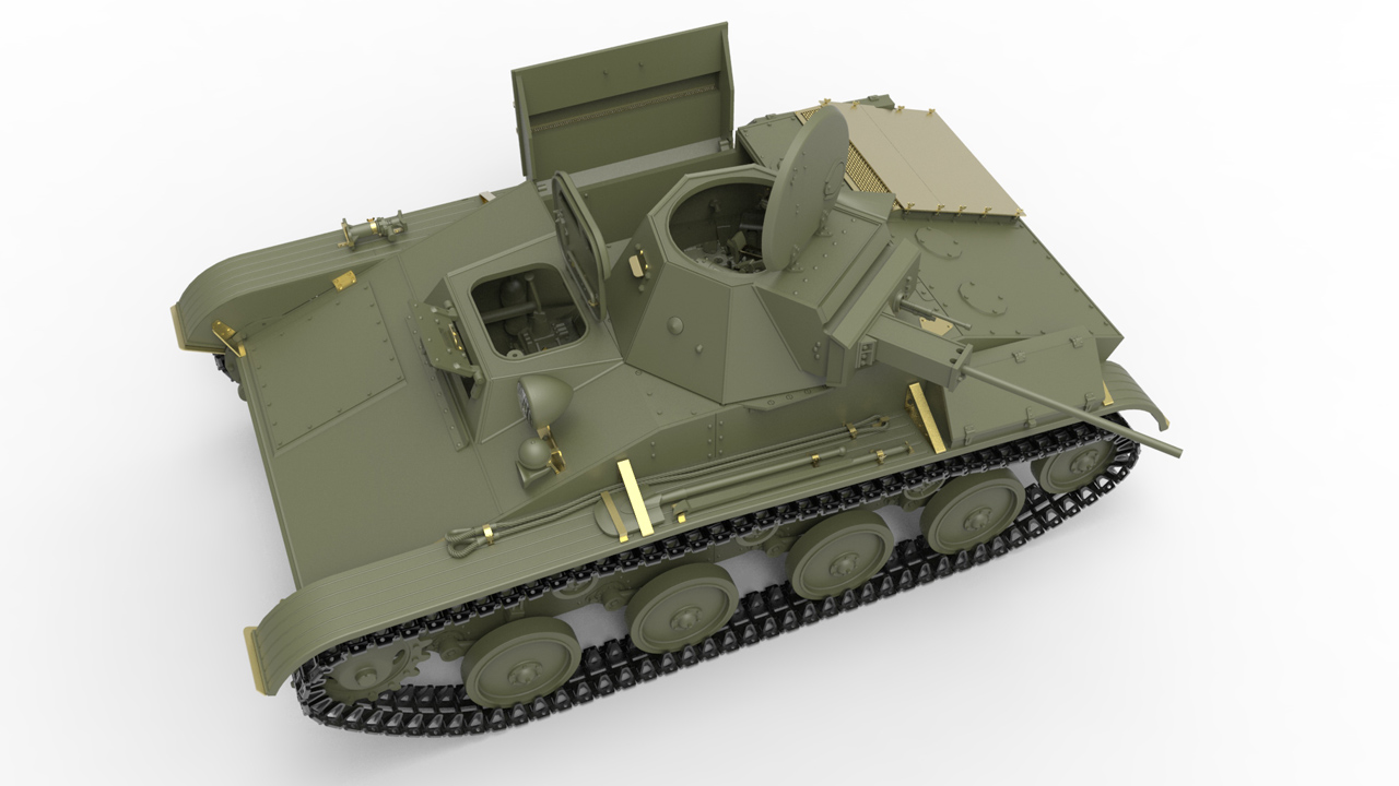 MiniArt新品(35215)-1/35苏联T-60轻型坦克(早期型全内构)