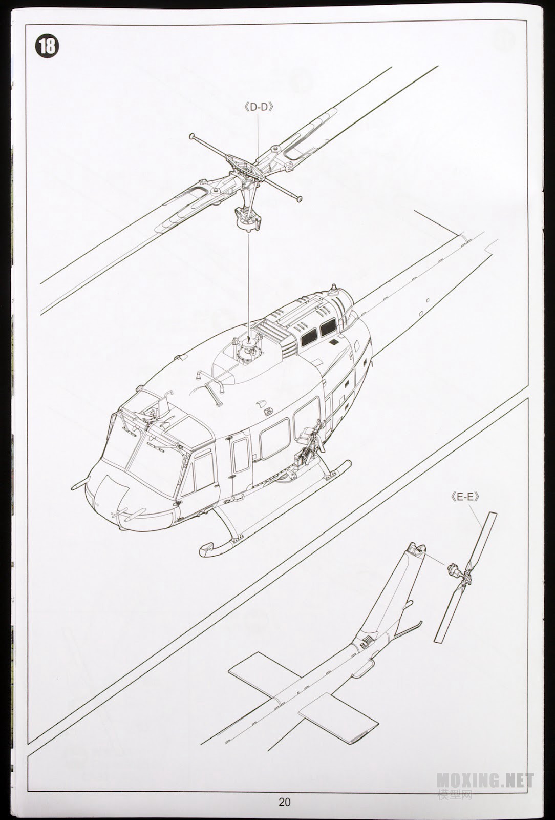 [м]KITTY HAWK/Сӥ(KH80154)-1/48UH-1D/H  ֱͨ