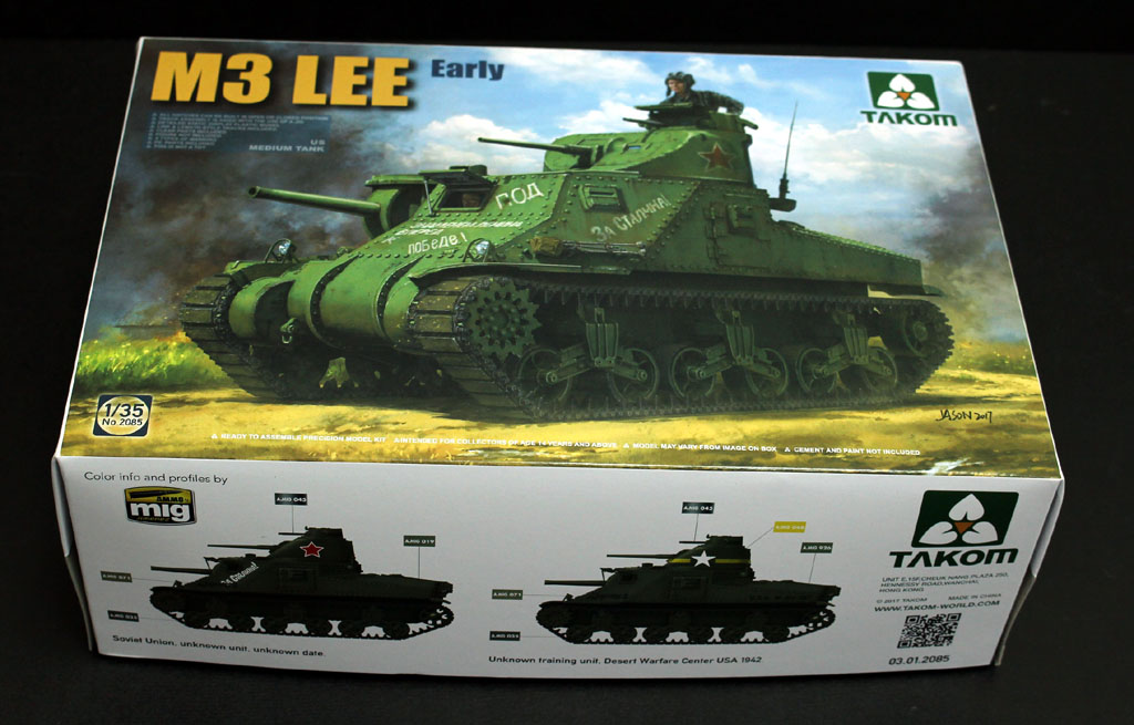 三花新品(2085)-1/35美国 M3 李 中型坦克(早期型)板件图