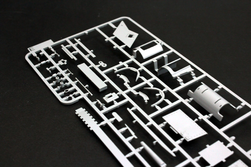 三花新品(2085)-1/35美国 M3 李 中型坦克(早期型)板件图