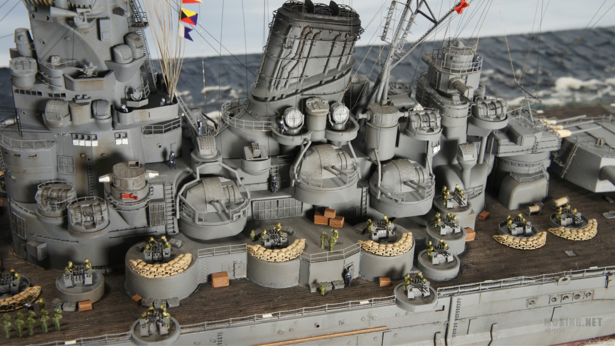 1/350 武藏号战列舰 莱特湾1944 - 舰船模型展示区