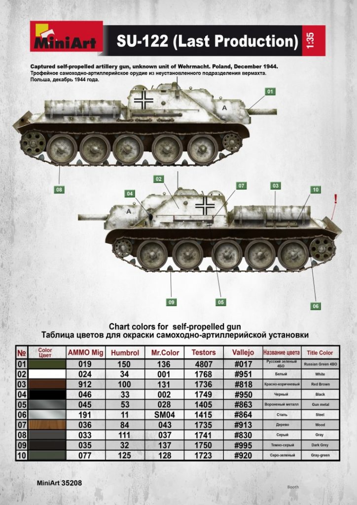 MiniArtƷ(35208)-1/35SU-122з̹()