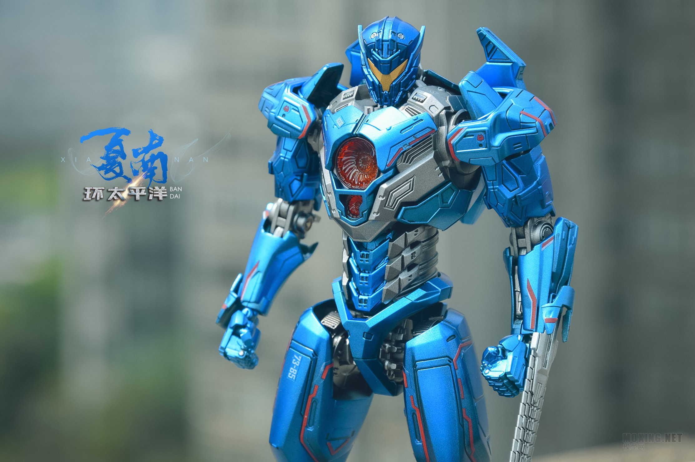[模型网评测]万代-hg 环太平洋2 复仇流浪者 -完成图