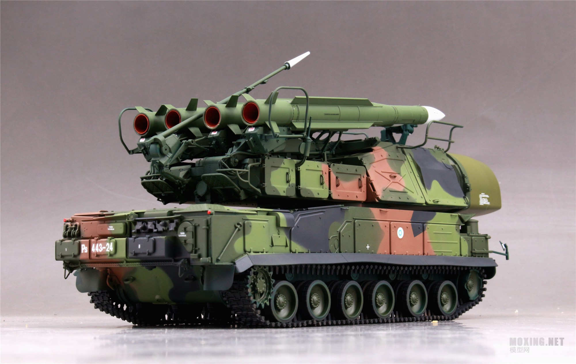 [模型网评测]meng(ss-014-1/35俄罗斯9k37 m1"山毛榉"防空导弹系统
