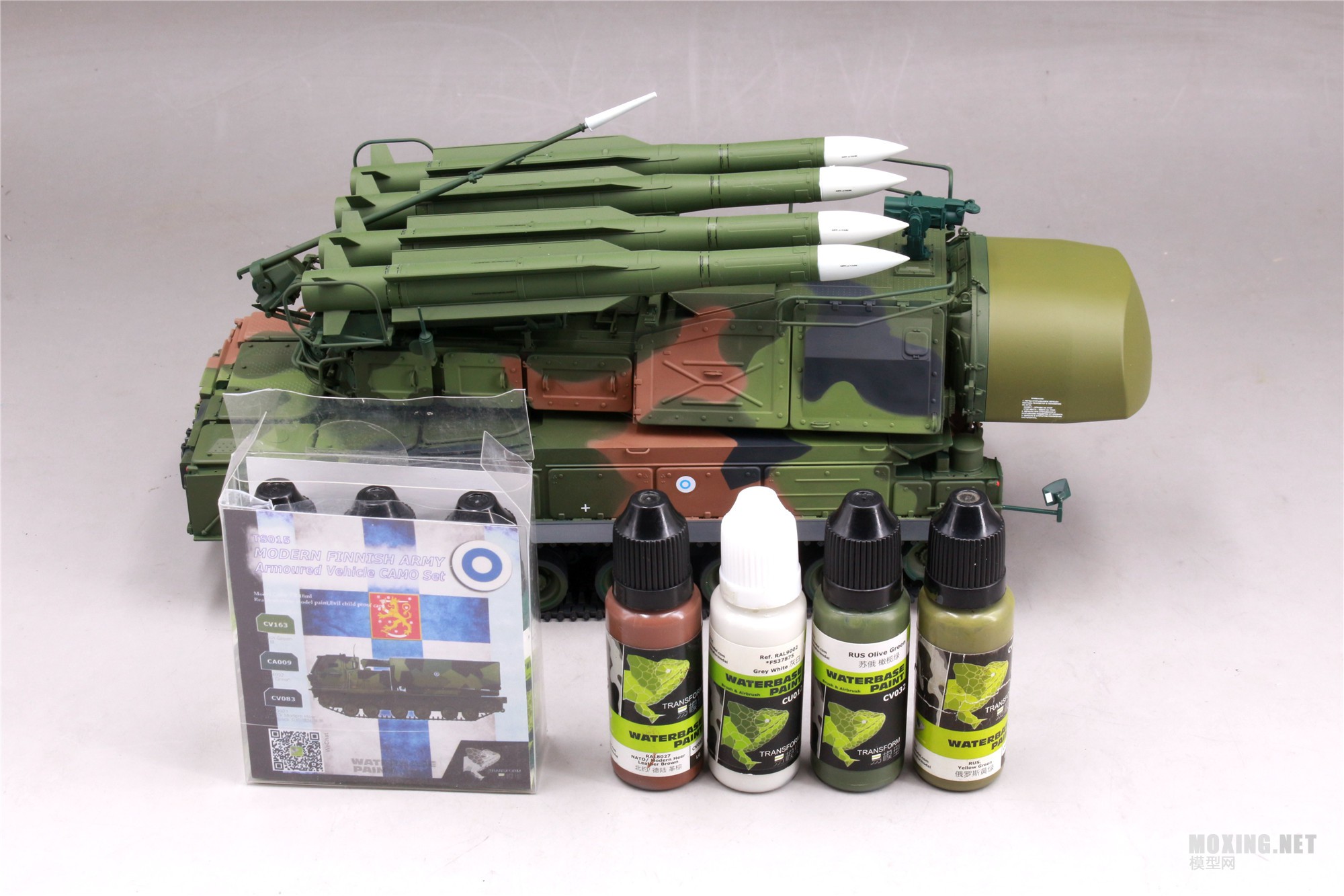 [模型网评测]meng(ss-014)-1/35俄罗斯9k37 m1"山毛榉"防空导弹系统