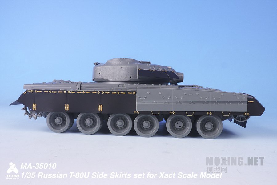[模型网评测]RPG(35001)-1/35俄罗斯T-80U主战坦克