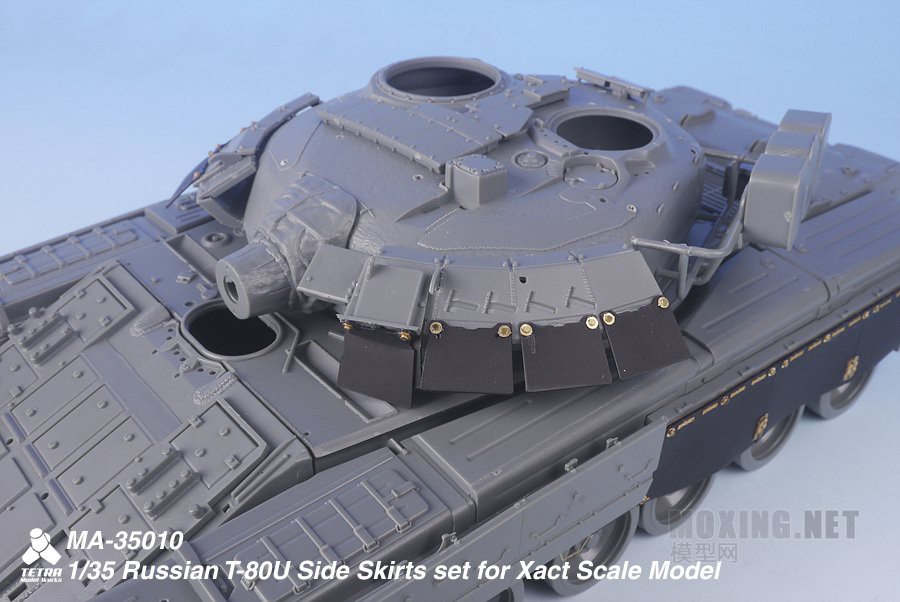 [模型网评测]RPG(35001)-1/35俄罗斯T-80U主战坦克