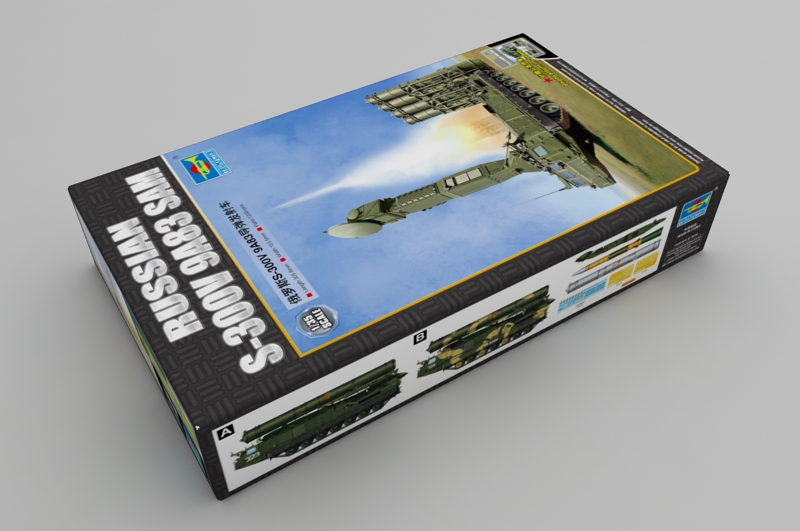 小号手新品(09519)-1/35俄罗斯S-300V 9A83导弹发射车