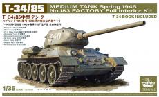 WARSLUGƷ(1902)-1/35 T-34/85ȫڹ 1945괺 183 T-34֤