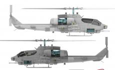 ѩģƷԤ-1/35  AH-1W۾-̨վ