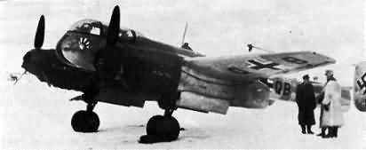 驻芬兰德国空军的Ar240A-O2,1942/1943年冬季